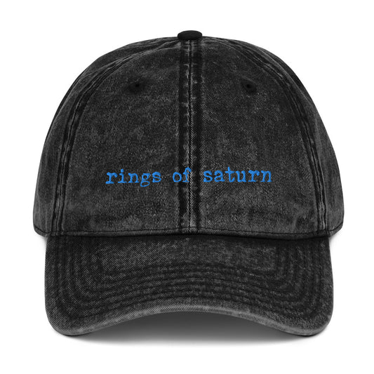 Rings of Saturn - Vintage Cotton Twill Cap